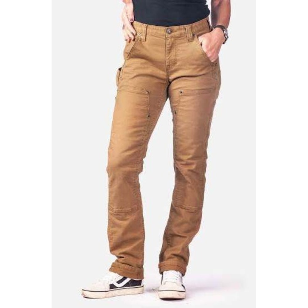 Dovetail Workwear Maven X Pantalon Pant Saddle Brown Canvas Size 6/30 New W/ Tag